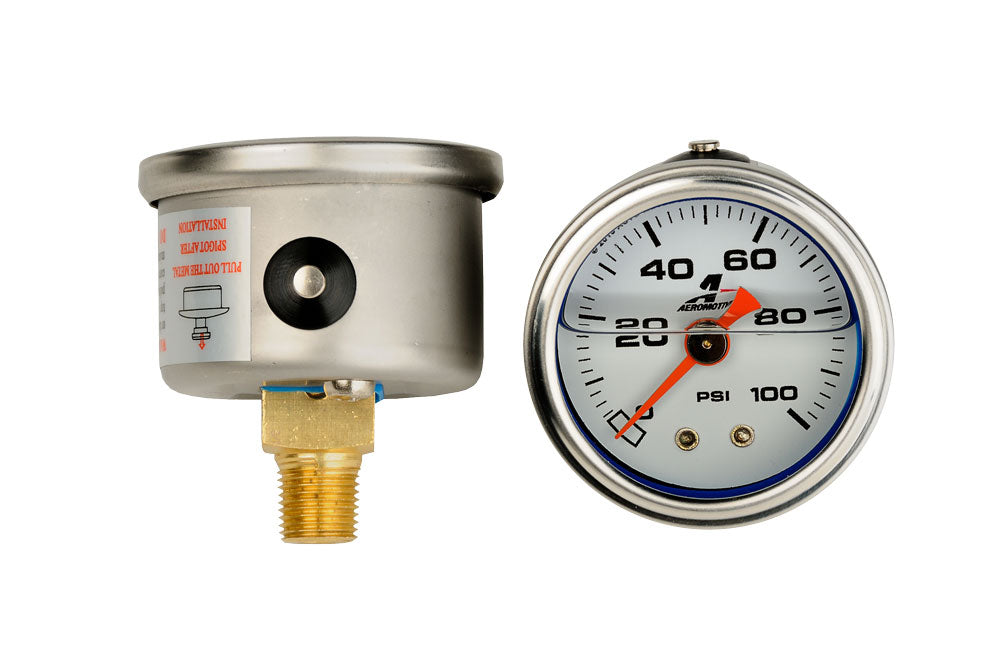 Aeromotive - 0-100 Psi Fuel Pressure Gauge